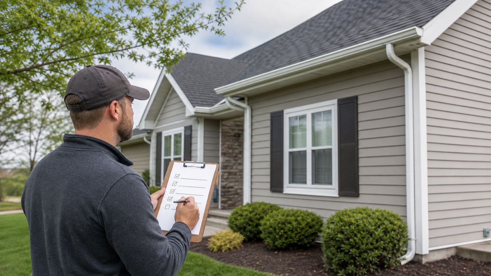 Home exterior preparation checklist before storm season